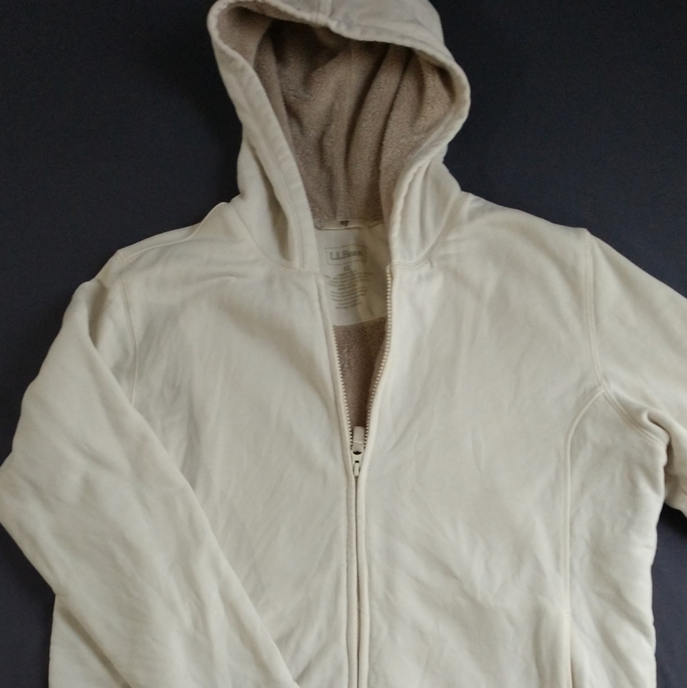 LL BEAN Sherpa Lined Hoodie